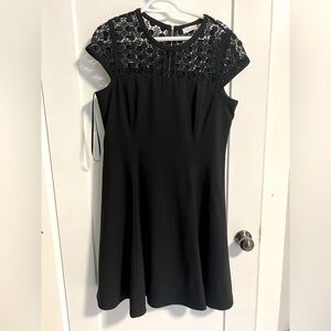 Calvin Klein black cocktail dress
